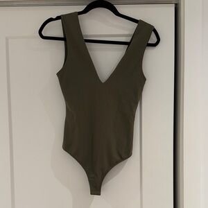 FP Movement by Free People Olive Bodysuit
